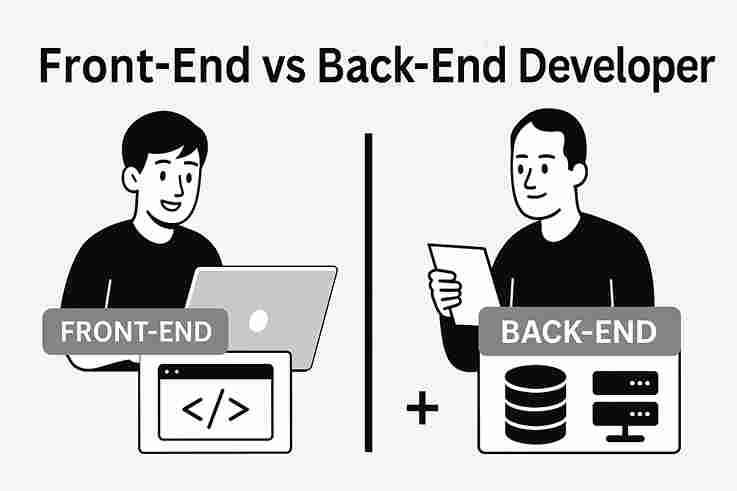 Front-end vs Back-end – simple explanation